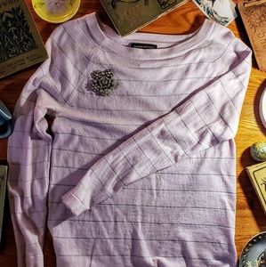 Banana republic lavender merino wool sweater